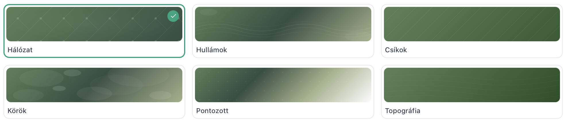 Borítókép minták