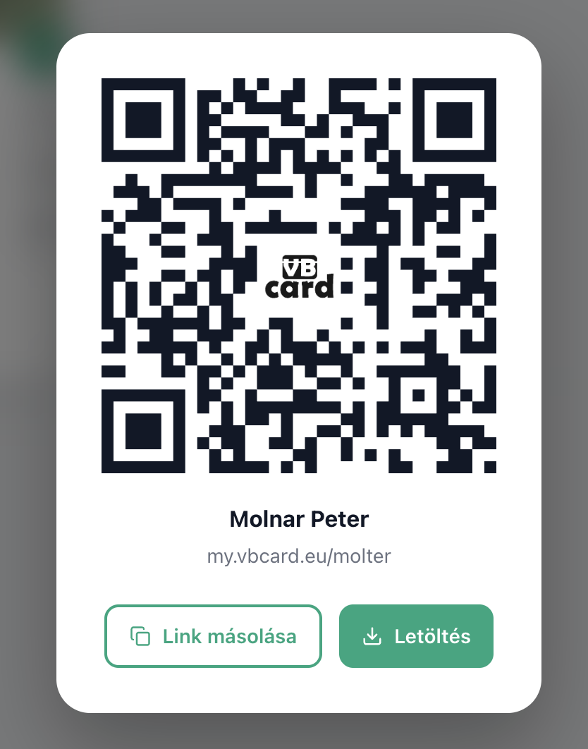 VBCard QR kód